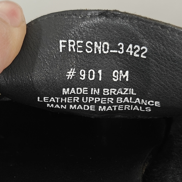 Eastland Leather Embroidered Mules 9 M Medium Width Flat Black Old Money - Picture 9 of 14